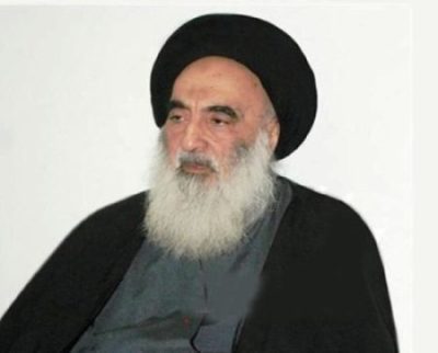 AYATOLLAH SISTANI CALLS ON WORLD TO RISE UP TO END BRUTALITY AGAINST PALESTINIANS IN GAZA